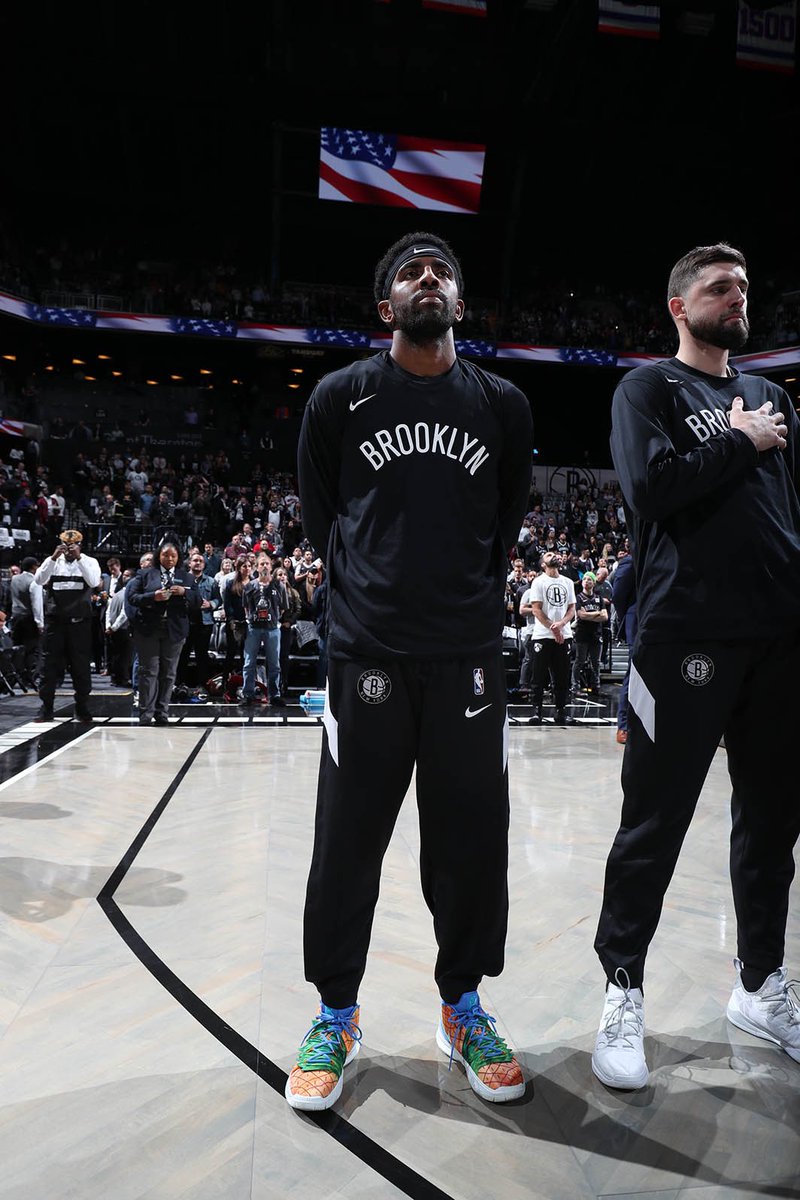 kyrie 5 pineapple on feet