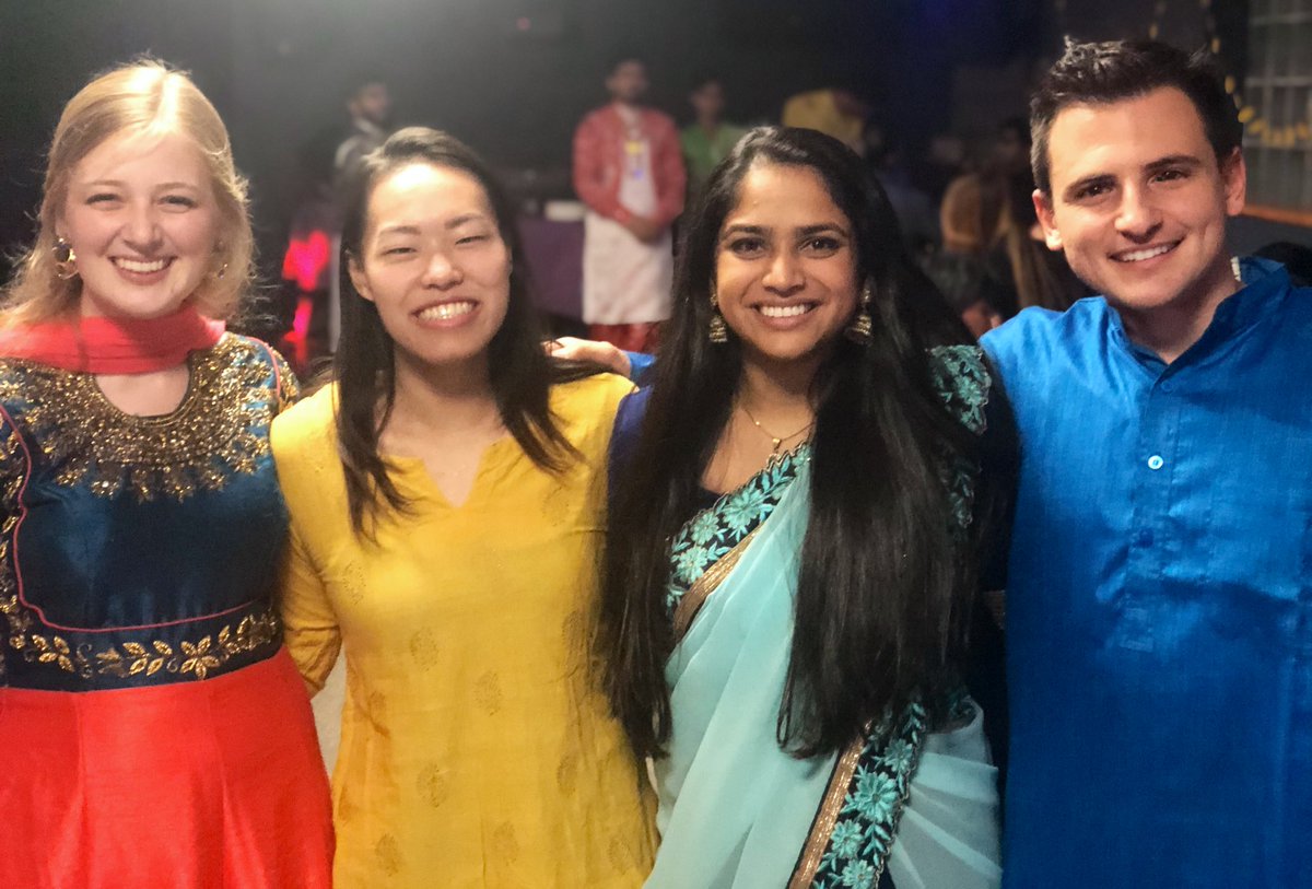 AustenParrish's tweet photo. Wonderful evening for #APALSA’s Annual Bollywood night. Spectacular dancing and great food. Thanks to the executive board for inviting me and for a tremendous event. Nice seeing Deans McFadden and Orenstein, and Profs. Wallace and Weng too. https://t.co/zFW5aXBWo6