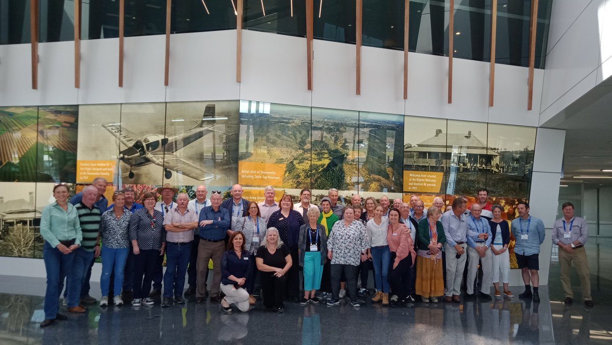 Such an informative trip to <a href="/WellcampAirport/">Toowoomba Wellcamp</a> filled with rich discussions and great questions from #MDA2019 delegates. Now on to the next stop for the <a href="/Inland_Rail/">Inland Rail</a> sponsored study tour! Great chance to see <a href="/toowoombaregion/">Toowoomba Region</a>!