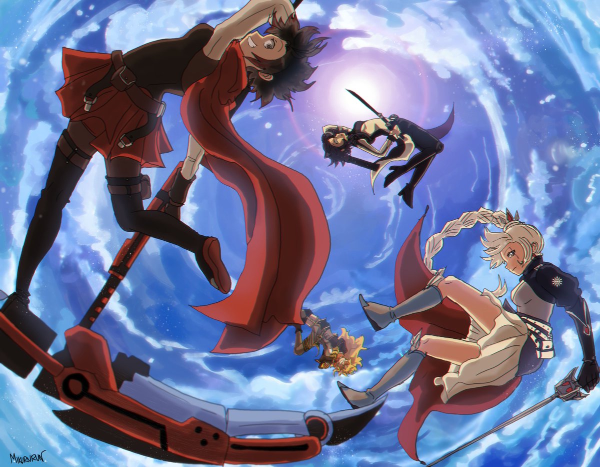 Mikururun's tweet photo. Landing strategy
#RWBY #RWBY7 https://t.co/dQNqPZkXfO