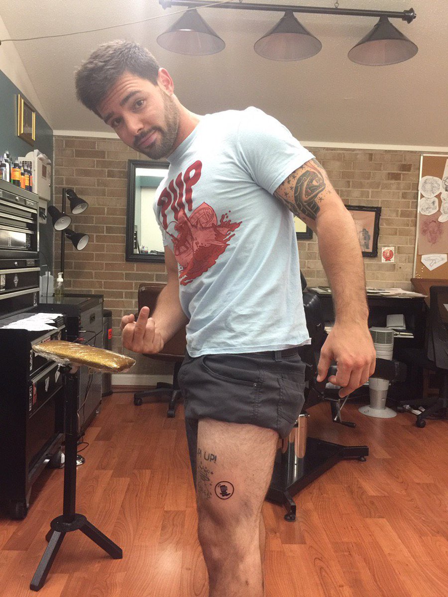 When we say we take dice bets seriously, we mean it. #dicebet #tattedup thank you, <a href="/BangersAustin/">Bangers Austin</a>
