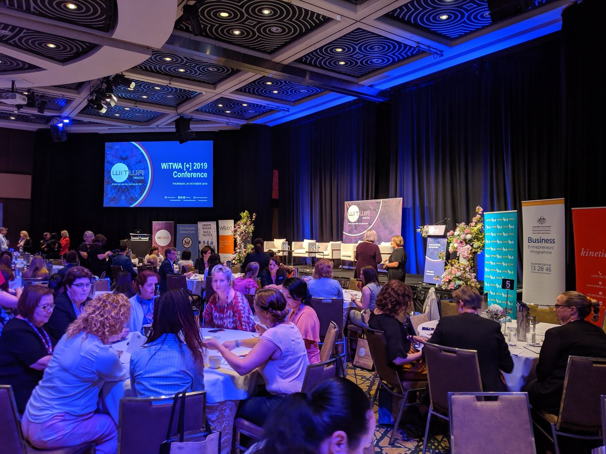 Kinetic_IT_Aus's tweet photo. Very excited for the big day ahead at the @WITWA Tech+ 2019 Conference! #proudsponsors #womenintech #diversity #STEM #leadpositivechange #seeherbeher https://t.co/yw8uMgLHjo