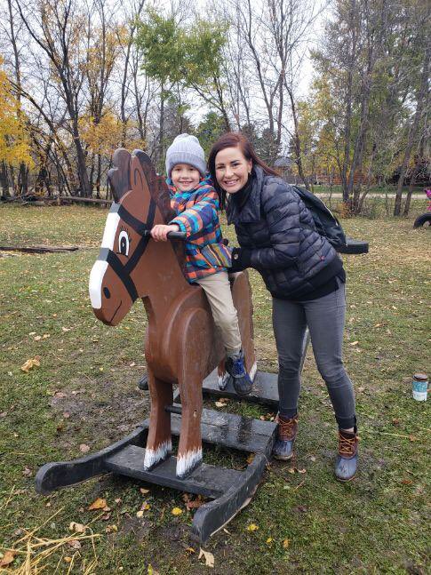 Nativity pre-K had a fun morning at the pumpkin patch!