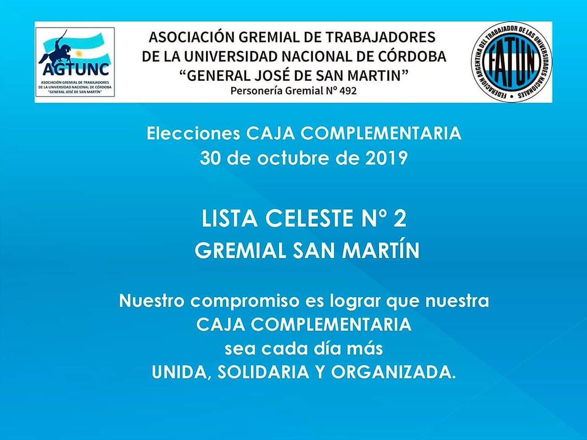 Asociación Gremial San Martín tweet media