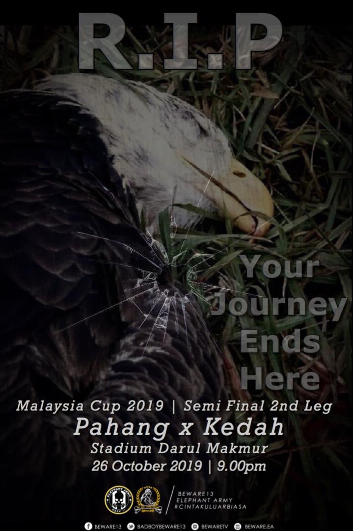 Your Journey end Here.. 
#ElephantArmy #CintakuLuarbiasa #Beware13 #SemiFinalkedua