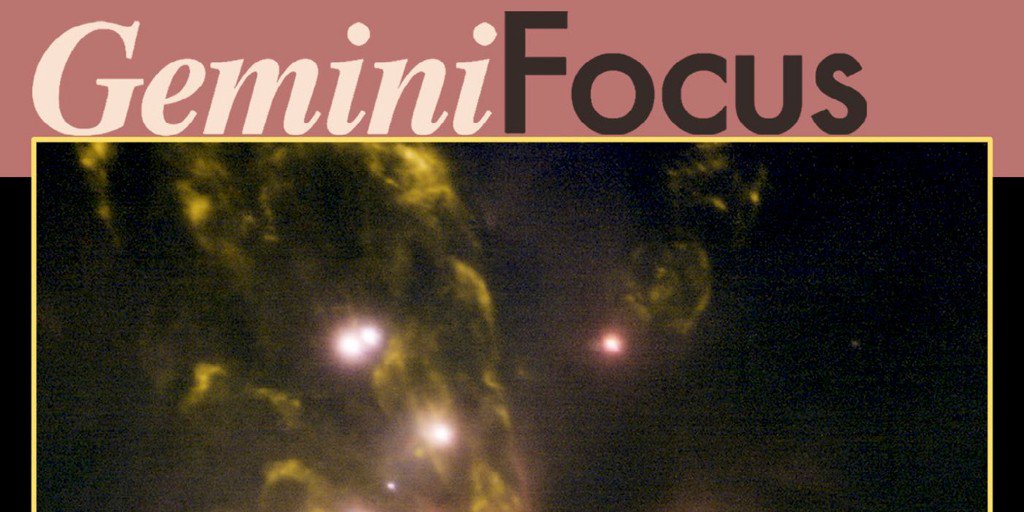 GeminiObs's tweet image. The October 2019 issue of GeminiFocus is now available. This issue includes research on NGC 2071-IR (cover image) by 2 recently retired astronomers, other  Science Highlights, New for Users and Papa ʻŌlelo Hawaiʻi Kilohōkū.  ow.ly/ycIV50wSEuL 

#nsfscience #discovertogether