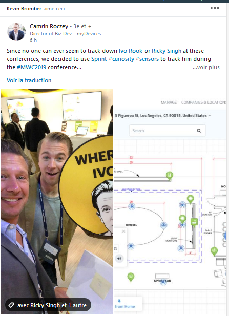 chris28623042's tweet image. Beau partenariat entre #myDevices et #Sprint présent au #MWC2019 
#myDevices #Iotinabox #iot @claranova_group
#Claranova #sensors #iotnow #tech #lorawan #services  #sprint #InternetOfThings #business #tech #solutions #Cloud #Euronext #midcaps #smallcaps 
Have a nice day