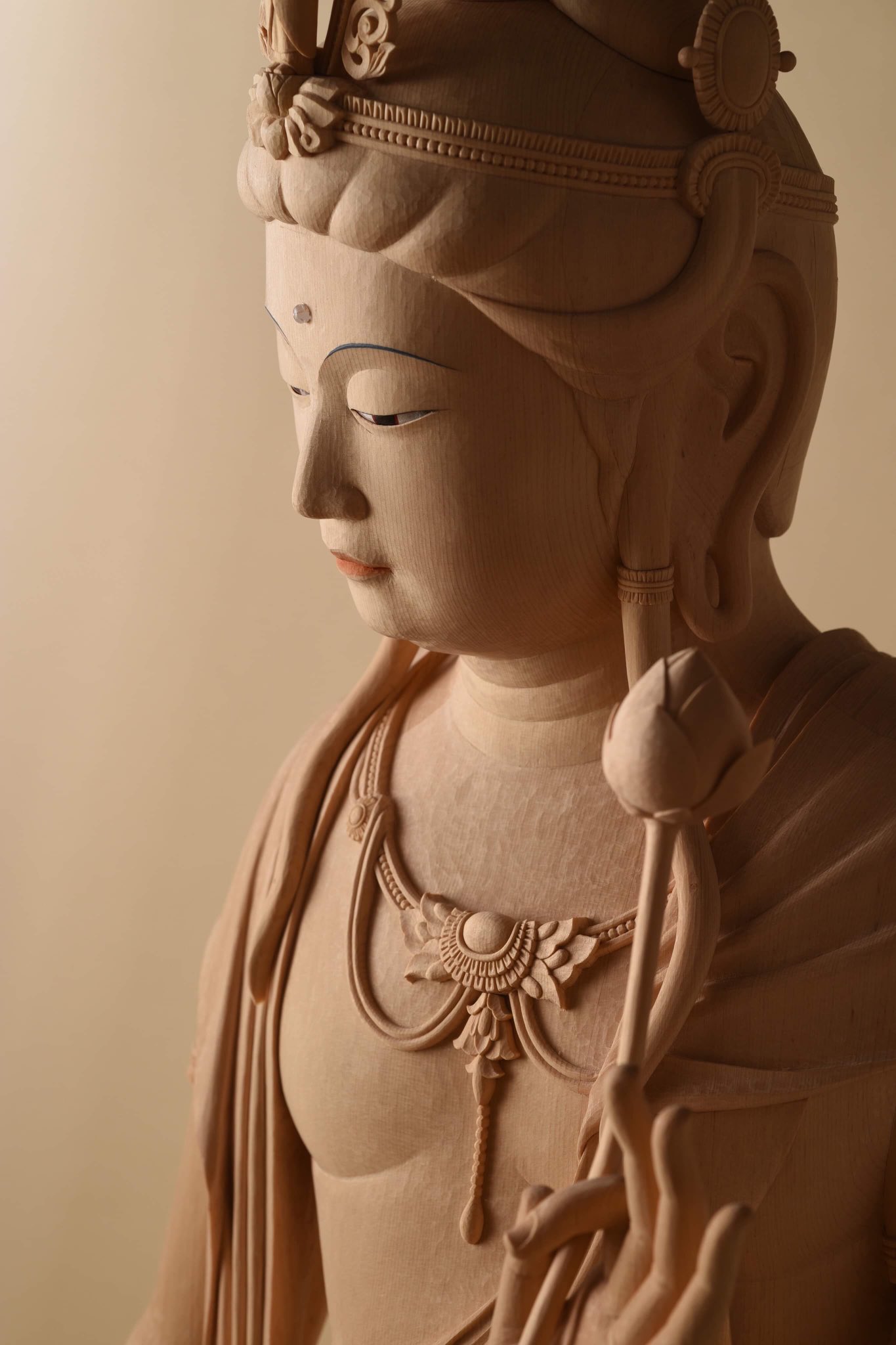 寿山作？　仏像　C-32 三浦仏像彫刻所 仏師 三浦耀山