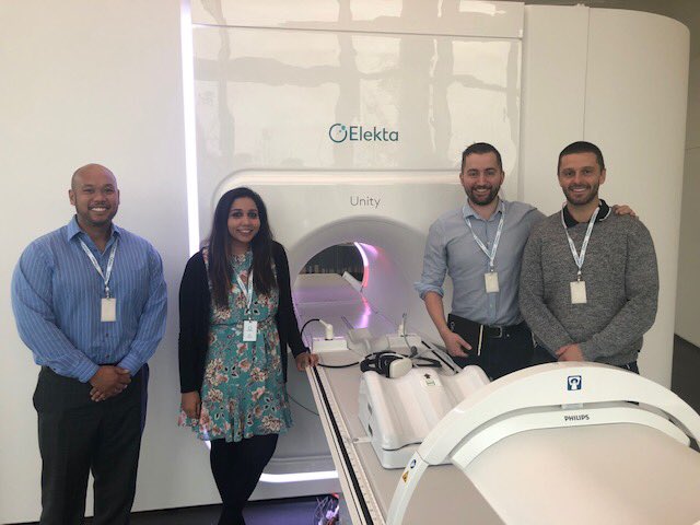 Elekta_ANZ's tweet image. The team from @GenesisCare Sydney getting some hands on Unity time at the Elekta Briefing Centre @elekta #ElektaUnity #PrecisionRadiationTherapy #MRL #MRI