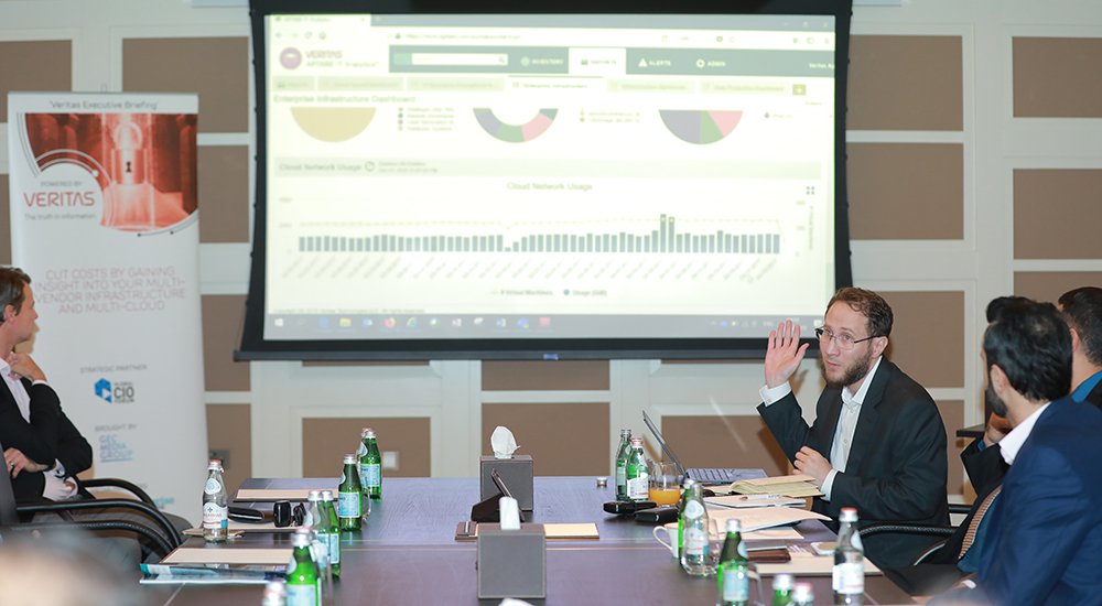 BusinessTransf3's tweet photo. Gaining insights into multivendor multicloud infrastructure 
#Doha #Aptare #Veritas Executive briefing sessions @VeritasTechEMEA @VeritasTechEvts @EC_MEA @globalcioforum
#CIO reclaim unused storage and save on purchase of additional #Storage
https://t.co/RiD49WVgxM https://t.co/fM9MFG3QZG