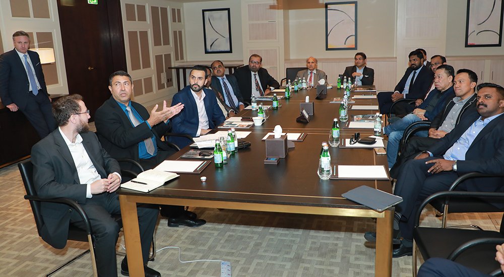 BusinessTransf3's tweet photo. Gaining insights into multivendor multicloud infrastructure 
#Doha #Aptare #Veritas Executive briefing sessions @VeritasTechEMEA @VeritasTechEvts @EC_MEA @globalcioforum
#CIO reclaim unused storage and save on purchase of additional #Storage
https://t.co/RiD49WVgxM https://t.co/fM9MFG3QZG