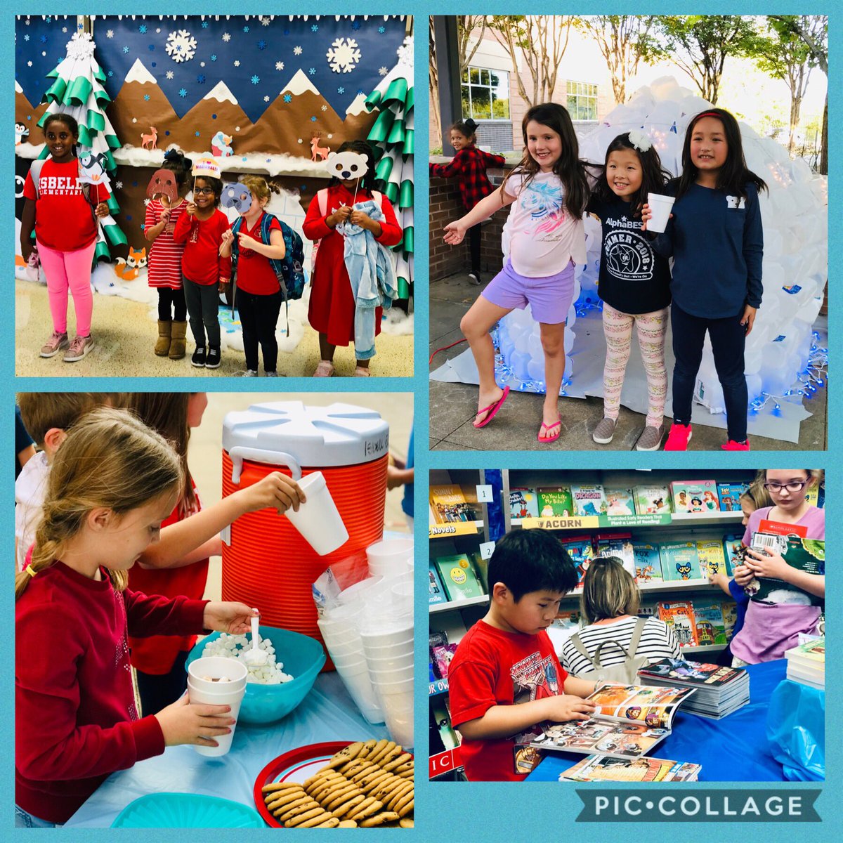 MsGreenReads's tweet photo. What an amazing night we had at the βοΈ Special Personsβ Event βοΈ for our @Scholastic Arctic Adventure Book Fair! Thank you, @IsbellPride families, for coming to support our library and school! @FISD_Libraries #IsbellReads #OurFISDStory #snowmuchtoread https://t.co/mKJ8Gehqjq