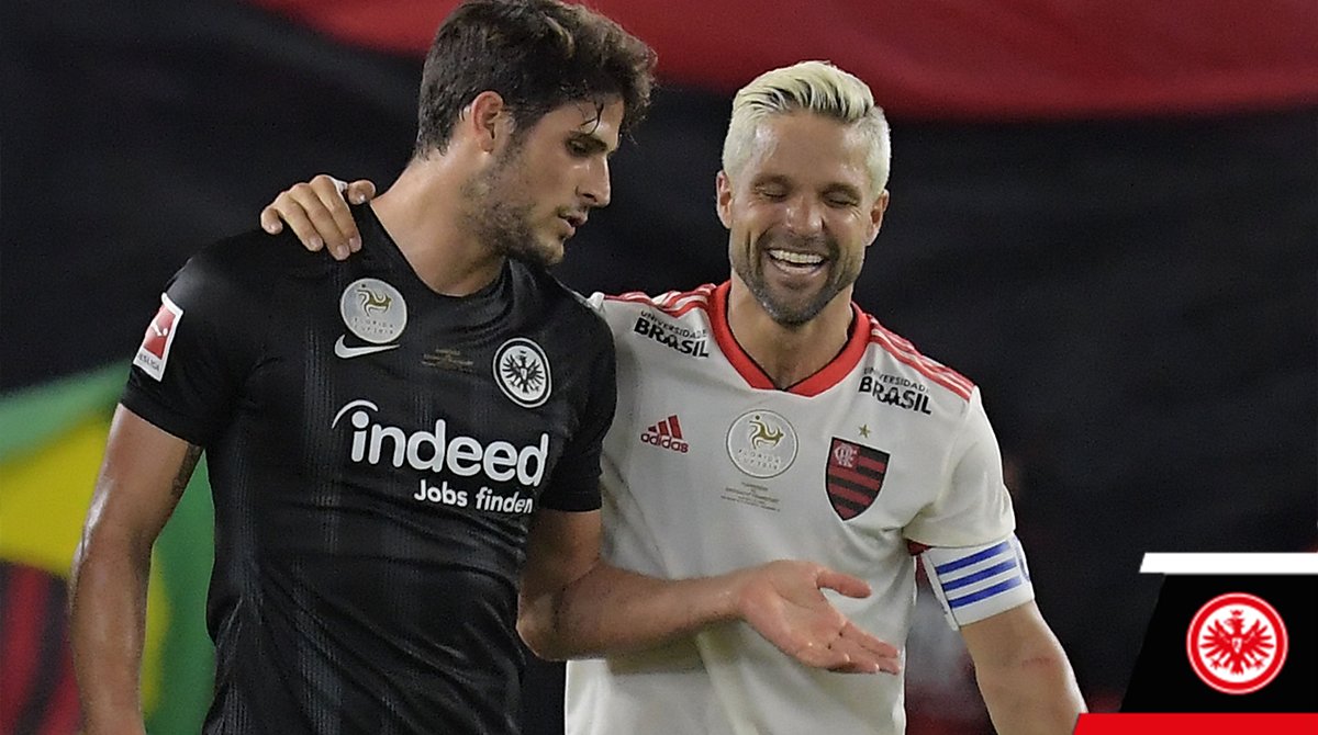 Eintracht_por's tweet photo. Parabéns por chegar na final da Libertadores, @Flamengo.

Estamos felizes em saber que nos enfrentamos em um ano histórico para o clube e para a Nação! Boa sorte na final! 🔴⚫️ 🇩🇪🇧🇷

#SGE https://t.co/X3wIP8Kvuw