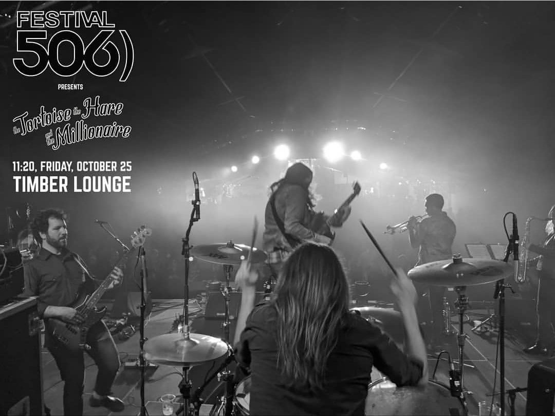 THTMBand's tweet photo. We're heading back to #Moncton this Friday night as part of @MusicMusiqueNB Festival 506! Come see us at #timberlounge along w @ColinFowlieNB @LYLMband @nebullama https://t.co/lhM4lIgQPw