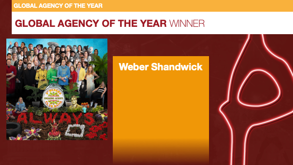 Provoke_News's tweet photo. #GlobalSABRE19 Winner: GLOBAL AGENCY OF THE YEAR @WeberShandwick https://t.co/1QJ2yvl1zZ