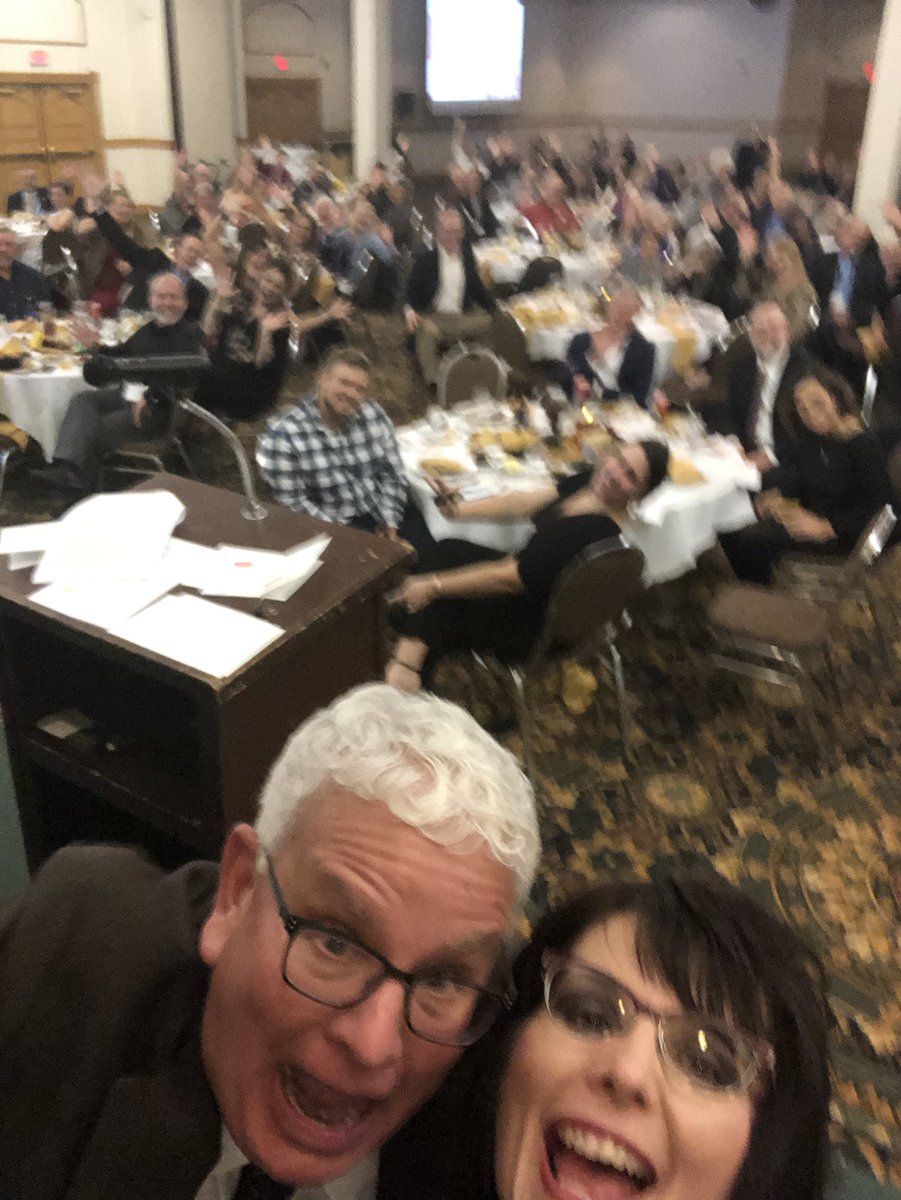 JacqueHarms's tweet photo. I was emcee at the Nebraska State Tourism Banquet tonight. What an amazing group with a passion for promoting tourism! #visitnebraska #visitnorthplatte #johnricks https://t.co/aOkv21FYLW