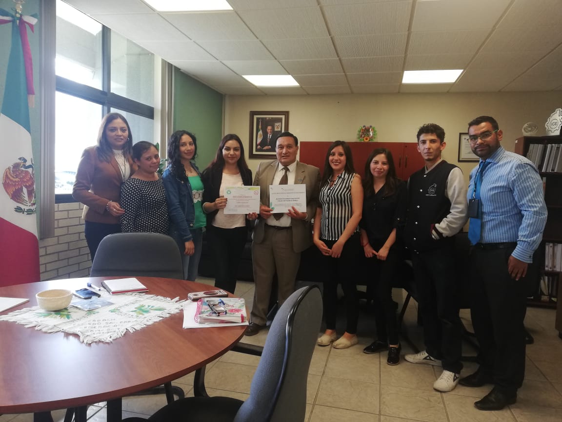 Hoy hicimos entrega de 2 reconocimientos otorgados a la Institución por parte de  <a href="/EcofilterMexico/">Ecofilter México</a>
Y la Instancia Municipal de la Juventud. Deporte y Cultura Física de Tepeapulco; mismos que fueron entregados por acciones realizadas en Cero colillas. <a href="/IGE_ITESA/">IGE ITESA</a>
<a href="/ITESA_OFICIAL/">TecNM - Campus Oriente del Estado de Hidalgo</a>