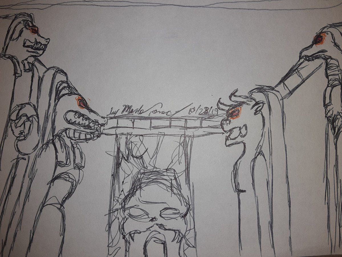 Zetool's tweet photo. #Inktober #Inktober2019 #InktoberPrompts #Day23 #Ancient #Thundercats #AncientSpiritsOfEvil #MummRasLair https://t.co/J3OcG6F6m2
