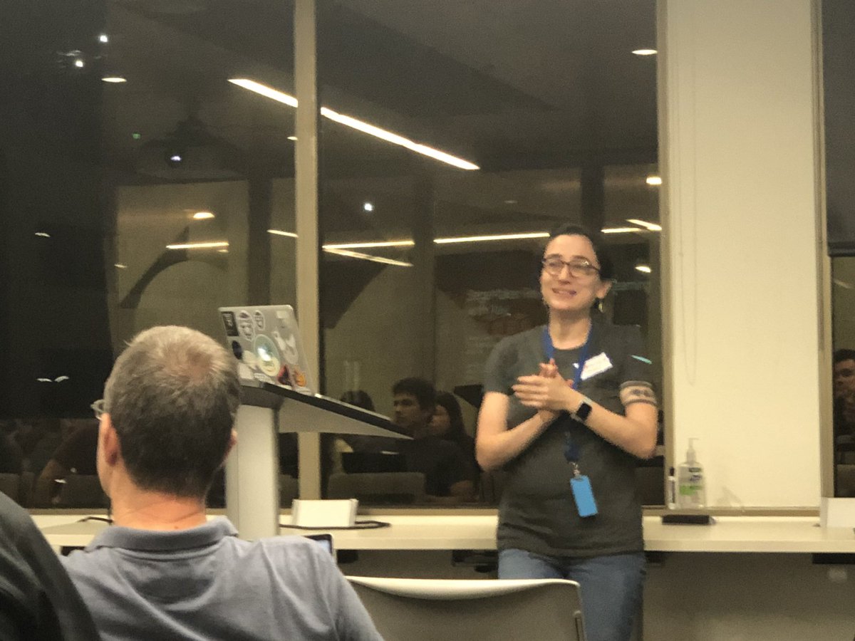 Lots of interesting new updates being shared at the third @ucbrise Ray Meetup in San Francisco: distributed training, functional RL with RLlib, and @SahikaGenc on Sagemaker RL with Ray