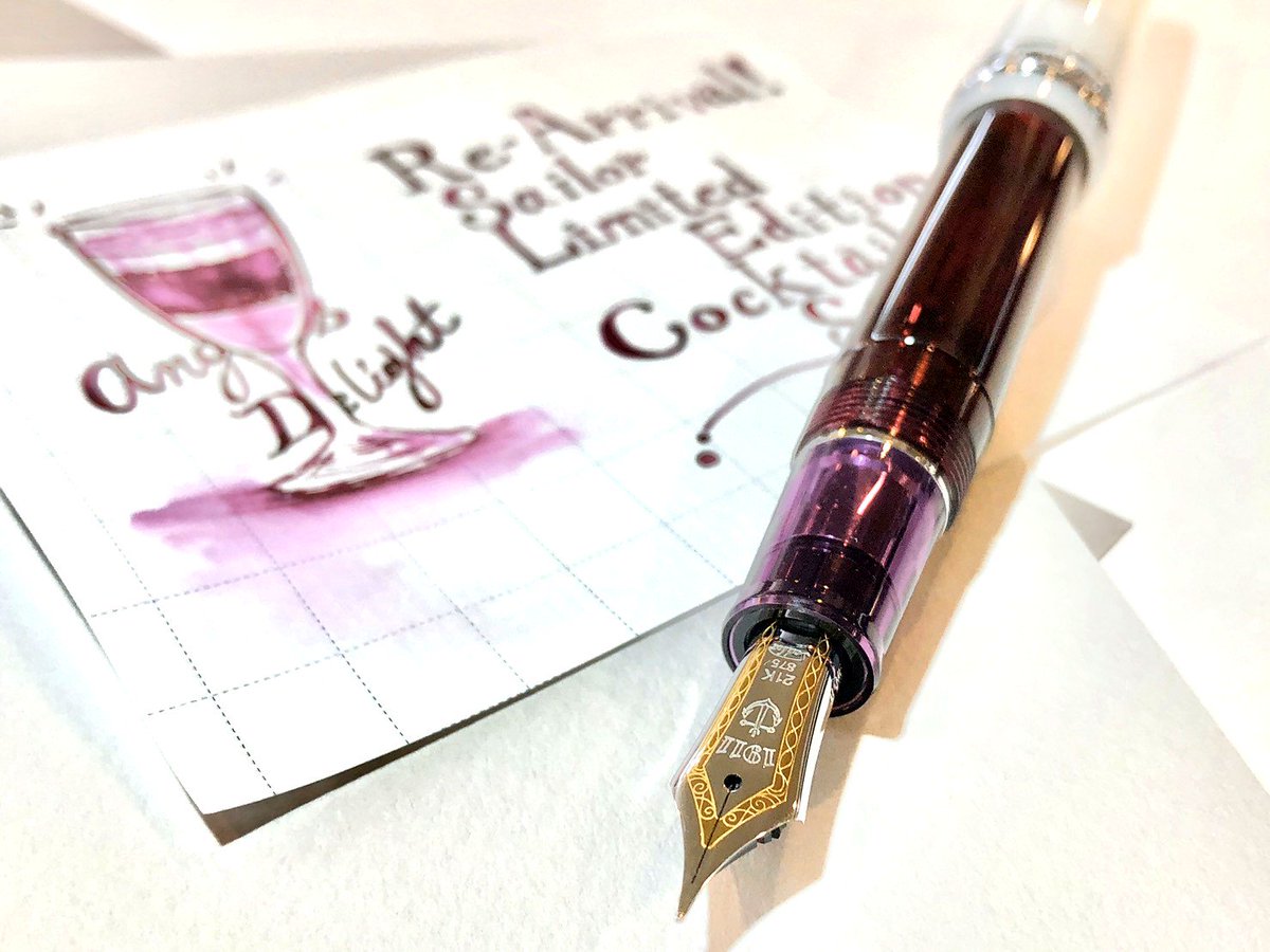 再入荷！！】 セーラーの限定万年筆カクテルシリーズ 『エンジェルズ