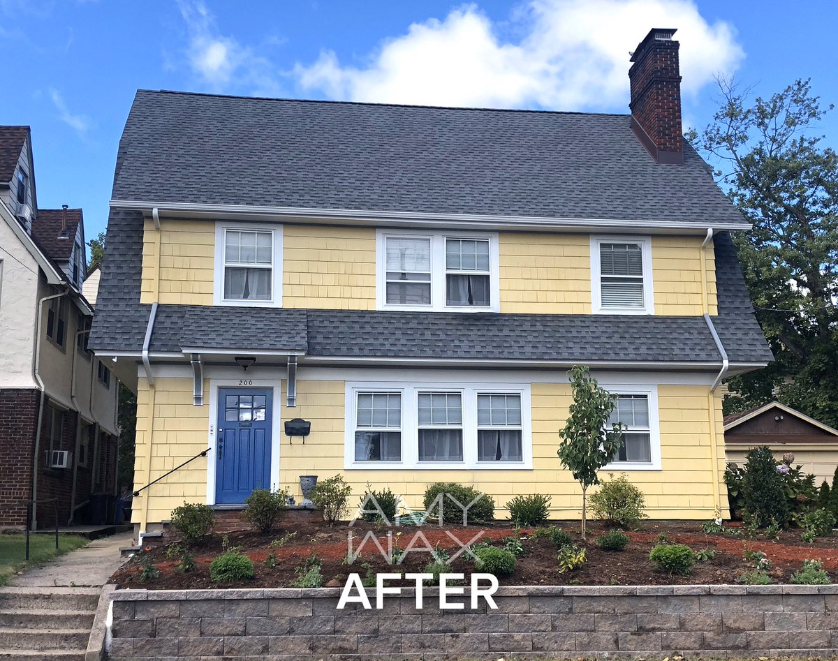 color911's tweet image. See the #powerofcolor when I chose new #exterior #paint #colors for this charming #home! 
#beforeandafter #amywax #colorexpert #colorconsultant