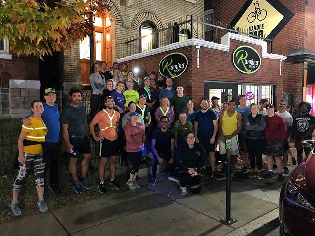 Awesome group run tonight with @altrarunning! We hope to see you Thursday night Oct 24 for a group run with @threerunfour, @newtonrunning, and @tp_therapy! #altrarunning #runningniche #thegrovestl #newtonrunning #triggerpointtherapy instagram.com/p/B3-3mwqDhIP/