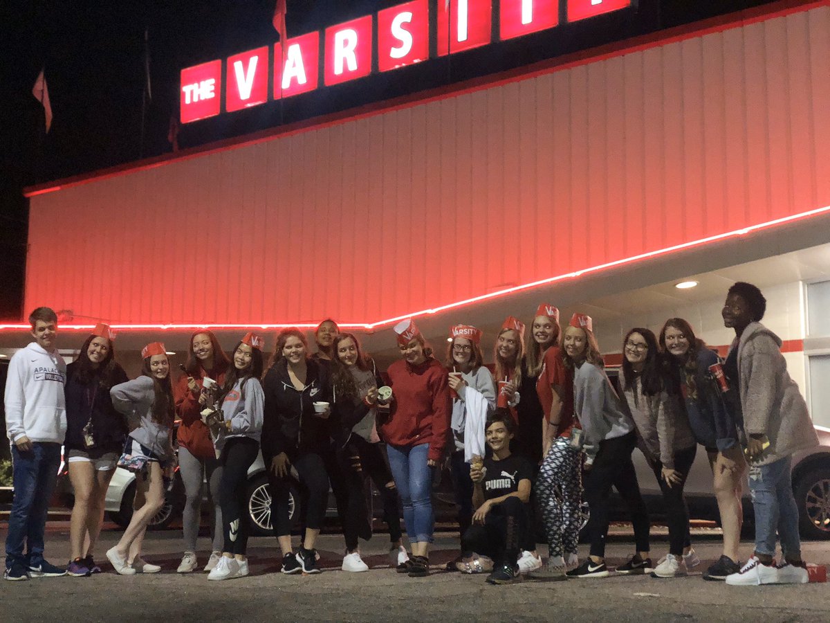 Varsity and court side at the UGA volleyball game —— 
Our season may have ended, but the bond these girls have won’t! #family