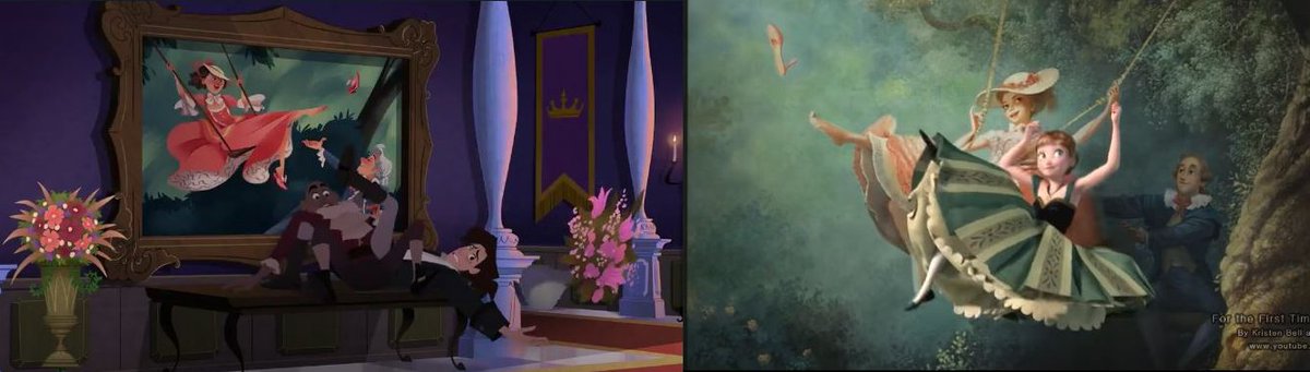 So I noticed something while watching <a href="/tangledseries/">Tangled the Series</a> (Episode 6): I guess the kingdom of Corona gifted a certain painting to Arendelle through the years... What a cool Rapunzel-Frozen-Easter-Egg and reference! <3 #Frozen #Frozen2 #tangledtheseries #tangled #easteregg #Disney