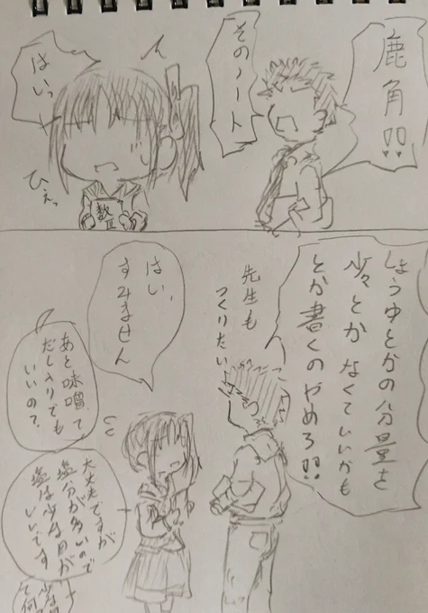 完・怒られる姉。～ノートの隅に増えた普段から料理する人向けのレシピ～ 