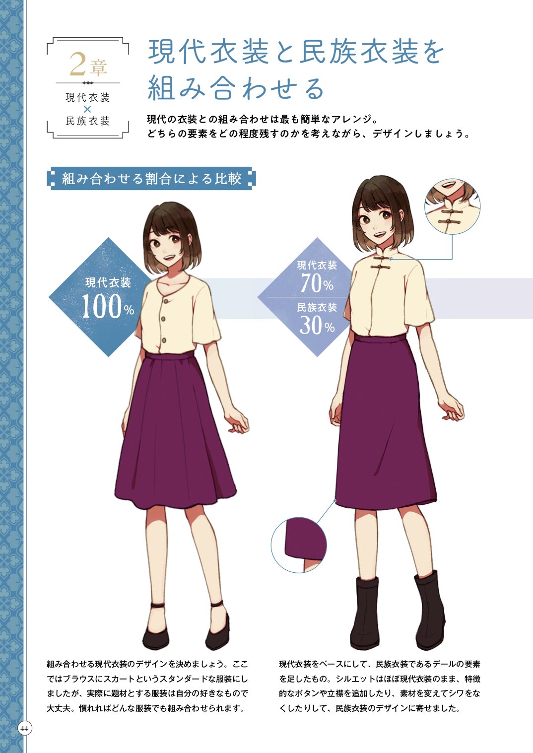 玄光社 超描けるシリーズ در توییتر 超描ネタ帳 ファンタジーな世界観を表現する衣装の基本は 現代衣装と民族衣装の掛け合わせ 表現したい世界観に合わせて 比率を変えてみよう 紅木春さん Camellia 0x0 著 アジアンファンタジーな女の子のキャラクター