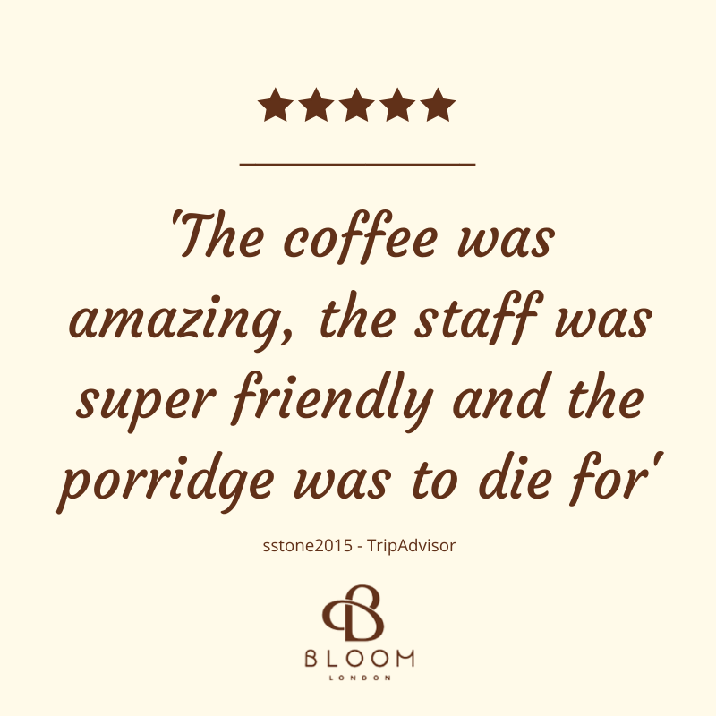 BloomKitchen's tweet image. There is a good review and then there is this! 😀 #review #amazing #friendly