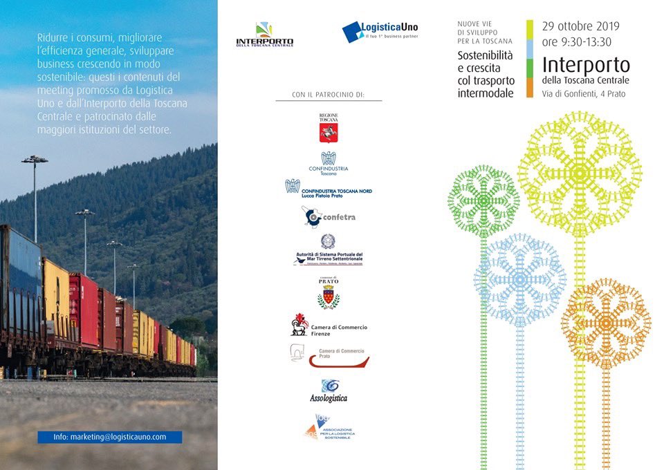 #interporto verso uno #svilupposostenibile #intermodale #prato #toscana