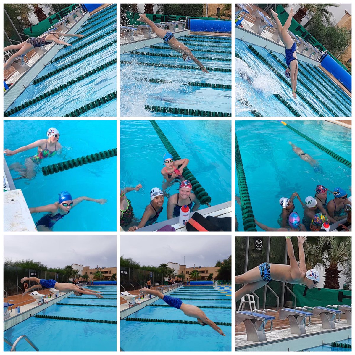 thanetsc's tweet photo. Some treetop shinanigans for our #CompSquad half-term training camp @best_swim_centre 
🏝🏊🏻‍♀️🏊🏻🏝 #tscbestmallorca19 
#TEAMthanet #TeamTYR https://t.co/BpfJ05vWCD