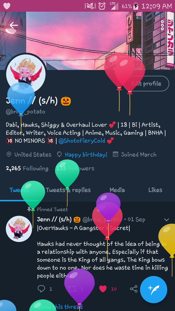 bnha_potato's tweet image. ISH MAH BIRFDAY!!!!! 💕💞
