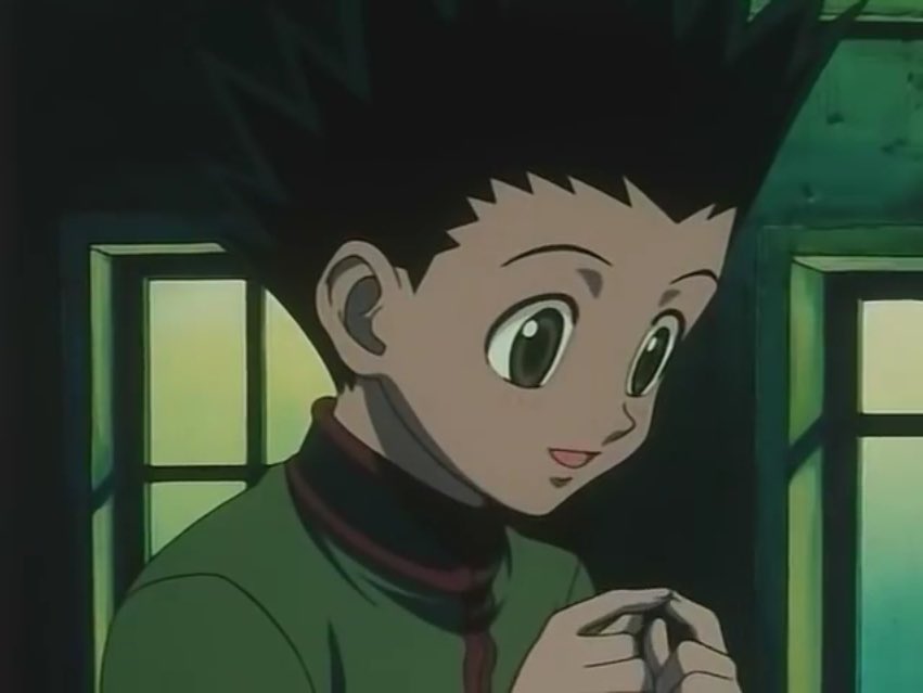 latinofreecss's tweet image. GON SAID: 👉🏼👈🏼☺️😅💓 he is so precious