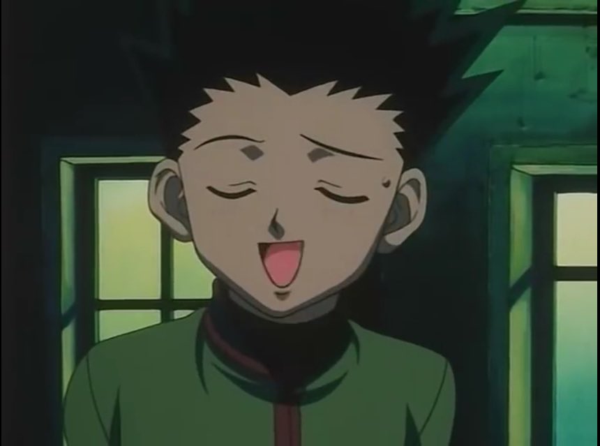 latinofreecss's tweet image. GON SAID: 👉🏼👈🏼☺️😅💓 he is so precious