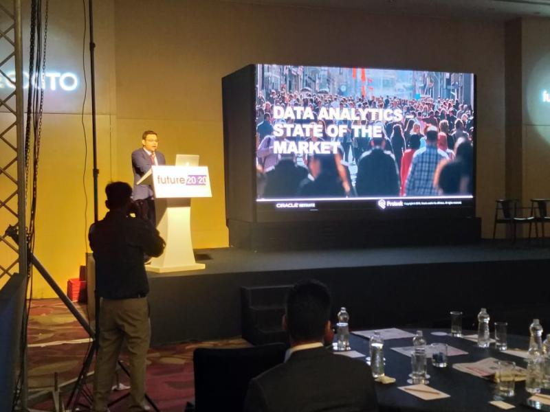 prateektechsoft's tweet photo. Participated @ Future 20/20 Event for Manufacturing Industry as Platinum Partner for #OracleNetSuite. Spoke about Data Analytics - Current State of Market for SMB & Features of #SuiteAnalytics in #OracleNetSuite #1 Cloud ERP. https://t.co/VDDBh85xjW