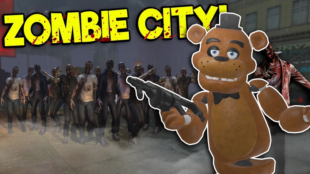 FIVE NIGHTS AT FREDDY'S ZOMBIES ☆ Call of Duty Zombies Mod (Zombie Games) 