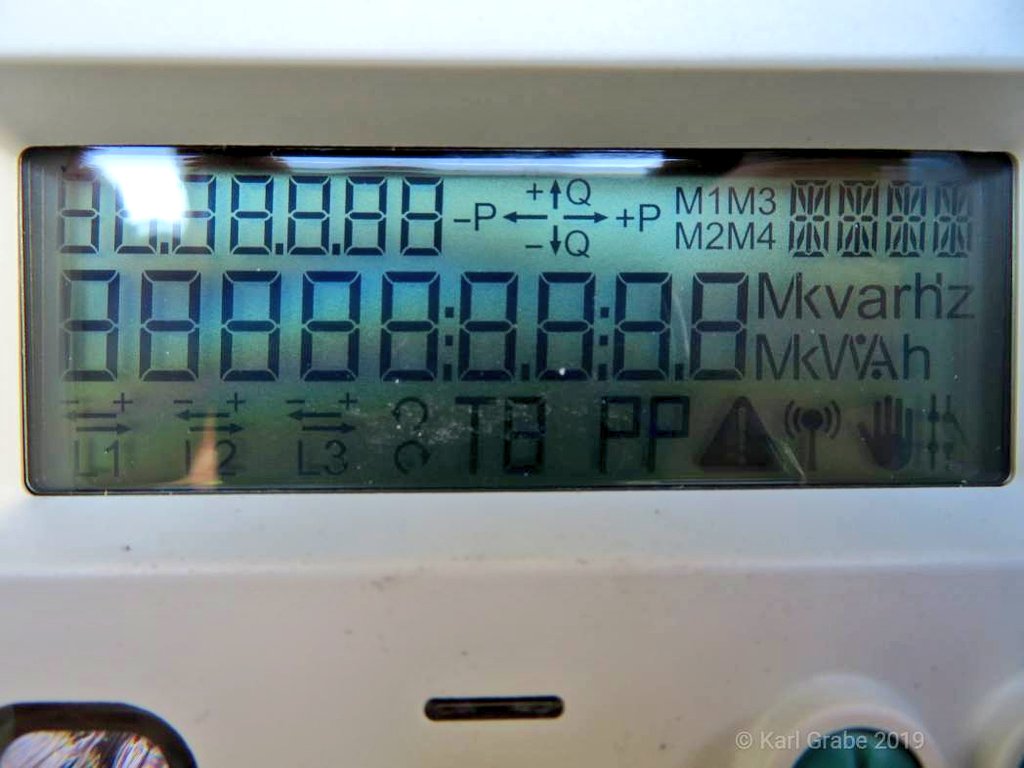 Tek4um's tweet image. New electricity #SmartMeters being installed, using 2G, prob in 2020, to send meter readings.
Green button cycles through 8 screens.
#Kamstrup user guide etc can be found here:
products.kamstrup.com/index.php
Select: Electricity | 01 Meters | Omnipower 1 phase.
#esb #iot #nbiot