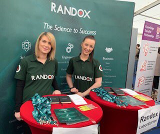We’re all set up at QUB Careers Fair- Science &amp; Engineering! 📚 Come say hello to our HR Team and find out how you could jumpstart your career today with Randox #RandoxCareers #QUB <a href="/QUBCareers/">Queen's Careers</a>