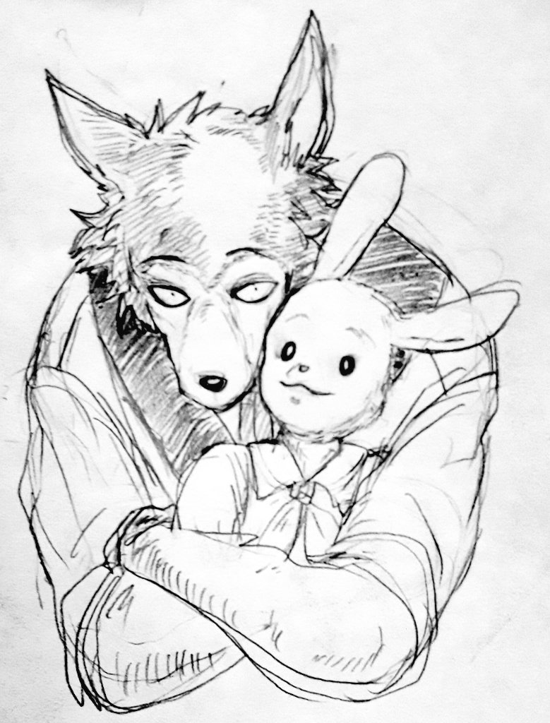 Uzivatel まる Maru 마루 Na Twitteru ビースターズ 面白いです おすすめです 主人公のレゴシ 狼なのにあわあわしてて可愛いです 草食動物に攻められちゃう肉食動物かわいいです笑 Beasters ビースターズ レゴシ ハル ルイ