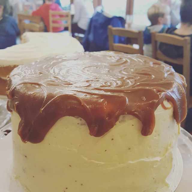 It's officially Autumn as the Salted Caramel and Spiced Apple Cake returns!

Get a slice while it lasts!

#cake #boardgamecafe #readysteadyroll ift.tt/2BH2CvS