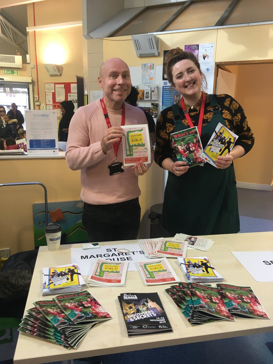 StMargaretsLDN's tweet photo. Earlier this week, our Project Manager Stu and Arts &amp; Wellbeing Manager Idgie went along to the 'Every Chance for Every Child' launch event! It was brilliant to meet all the community groups supporting children in #TowerHamlets. #EC4EC https://t.co/OIzoXKGnJJ