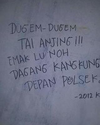 fact_in_sheet's tweet photo. Di omongin alus suka gak mempan. https://t.co/ocLA9wuTj2