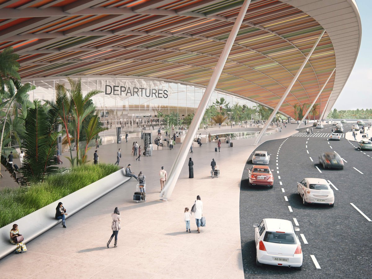 PascallWatson's tweet photo. Looking forward to the #ABBLEAFAwards this evening in Berlin where our design for the @aaiTRZairport new terminal project has been shortlisted for the Future Project Under Construction Award. Good luck to all nominees. #LEAFInternational @LEAFAwardsForum #architecture #design https://t.co/hndwkL1f9C