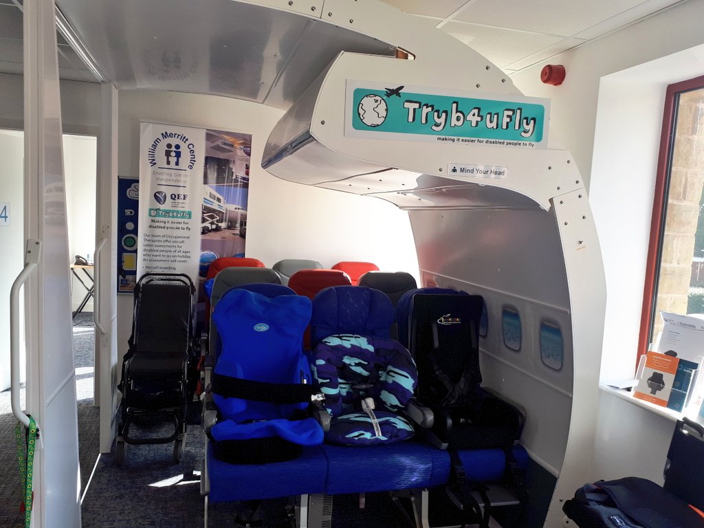 What a great service on our doorstep. Thanks to Fern and her team for showing us around <a href="/WMDLC/">William Merritt Centre</a> Really impressed with the assistive technology and OT support with our clients flying #trybeforeyoufly <a href="/theRCOT/">Royal College of Occupational Therapists</a>