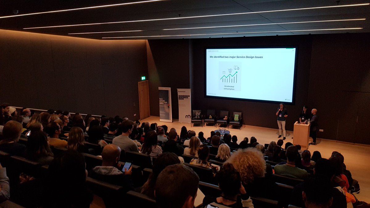 SD_LDF's tweet photo. Our @EY_Seren talk "the invisible stakeholders" is underway @DesignMuseum #SDFF2019 #servicedesign https://t.co/LDdO9NubPx