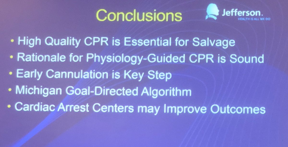 Physiology guided CPR (DBP &amp; ETCO2):
Dr.Dave Gaieski’s conclusion 
<a href="/wacemuae/">wacemuae</a> 
#wacem2019 
#wacemuae