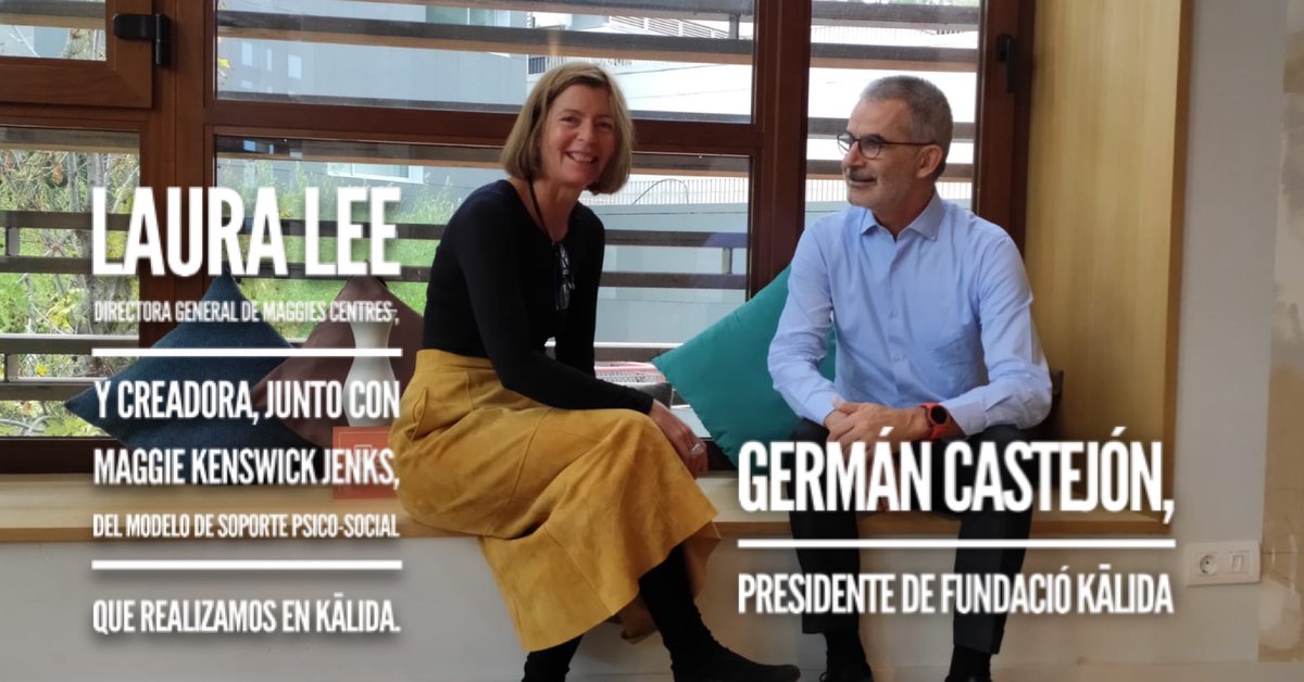 fundaciokalida's tweet photo. Un placer contar con Laura Lee en la reunión de nuestro patronato. Como directora de @MaggiesCentres se mostró “gratamente sorprendida” por todo el trabajo realizado y los resultados positivos conseguidos en #KālidaSantPau, a solo 5 meses de la apertura. Thanks for the visit! 🧡 https://t.co/UULQhBaGvl