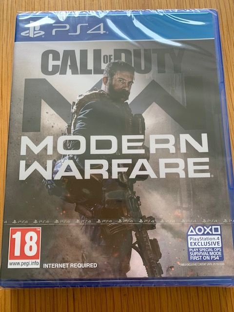 #Competition You could win Call of Duty Modern Warfare on #PS4 To enter just FOLLOW + RT this post
 
#Comp #Giveaway #Win #CompetitionTime #PS4  #OfferGames #Gaming <a href="/Activision/">Activision</a> #CODMW #CallOfDuty #CallofDutyModernWarfare